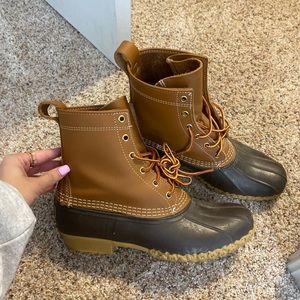 LIKE NEW mens Bean Boots